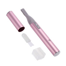 Eyebrow Scissors Shaping Mini Trimmer - Pink - £6.38 GBP