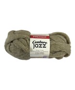 Couture Jazz Tan Knitting Yarn 16.5 Yards Color 26-13 Beige Soft Thick Wide - £9.59 GBP