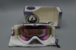 Dragon DX Snow Ski Goggles White Medium Fit DX8 Classic Collection Snowboarding - £38.65 GBP