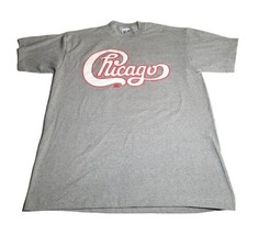 Vintage 1992 Chicago Band Tour 25th Anniversary T shirt Grey XL - £39.33 GBP