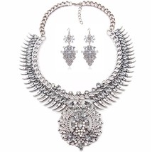 Ztech New Hot Boho Vintage Collar Necklace Jewelry Sets 2019 Fashion Multilayer  - £34.62 GBP