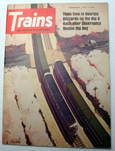Feb. 1973 Trains: The Magazine Of Railroading Steam/Diesel Rosters News Yarns - £9.09 GBP