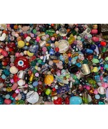 ~2 lbs+~ Piece Glass Loose Beads* Bulk Mixed Lot #3 Craft Jewelry !!! - £47.07 GBP