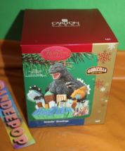 Carlton Cards Heirloom Godzilla Greetings Sound Christmas Holiday Orname... - $64.34