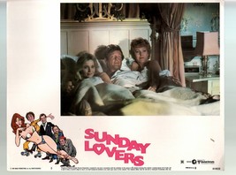 Sunday Lovers-Roger Moore-Lino Ventura-Ugo Tognazzi-11x14-Color-Lobby Card - £18.60 GBP