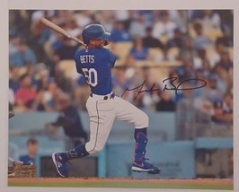 Mookie Betts LA Dodgers Signed Autographed 8x10 Photo MLB Authenticated COA - £71.30 GBP