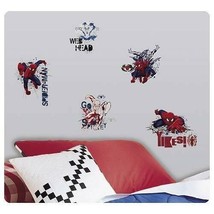 Marvel Ultimate Spider-Man Graphic Peel and Stick Wall Decals by RoomMates - New - $13.50
