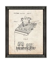 Robot Computer Chess Game Patent Print Old Look with Black Wood Frame - £20.00 GBP+