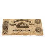 1861 Confederate States Note T-9 in Fine Condition - $185.94
