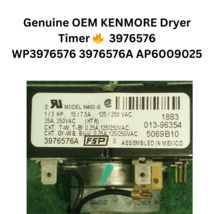 Genuine OEM KENMORE Dryer Timer ?  3976576 WP3976576 3976576A AP6009025 - $25.00