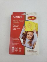 New In Package Canon Photo Paper Glossy 100 Sheets 4x6 For Inkjet Printers - £7.02 GBP
