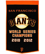 San Francisco Giants Banner 24x36 Wool Dynasty Pre-2012 - €76,52 EUR