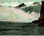 Shoshone Falls Rainbow Twin Falls Idaho ID 1907 UDB Postcard F4 - $5.89