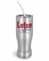PixiDoodle Horse Norwegian Love Lefse Insulated Coffee Mug Tumbler with Spill-Re - £27.70 GBP+