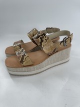Dolce Vita Womens Platform Sandals Idrah  Dark Sand Wedge Size 10 - $25.97