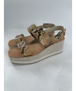 Dolce Vita Womens Platform Sandals Idrah  Dark Sand Wedge Size 10 - $35.60 CAD