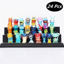 24ps set pvc Toy Mini Figures Anime Slugterra model collection Gifts 4-5cm - £14.00 GBP