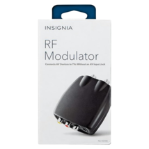 Insignia RF Modulator Audio Video Signal Adapter Converter for Televisio... - $12.60