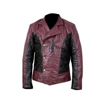 Bestzo Men&#39;s Fashion Spiderman Biker Faux/Artificial Leather Jacket Mero... - £100.18 GBP