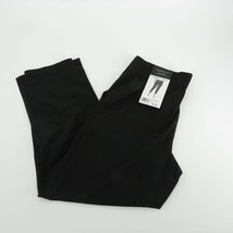 Rafaella Womens Black Comfort Cropped Pants S - £13.98 GBP