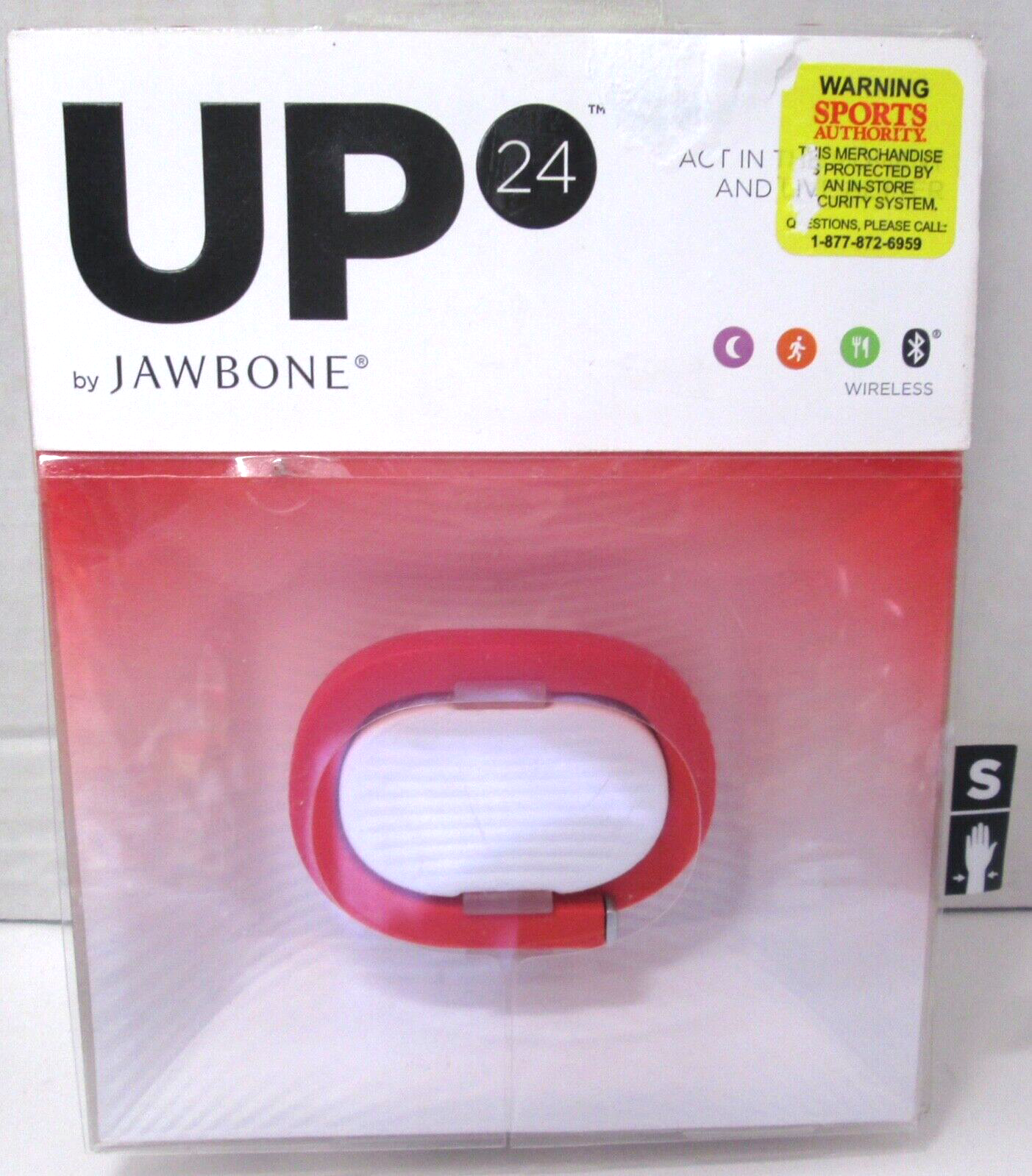 UP 24 by JAWBONE Activity Tracker, Fitness, Wireless, # JL01-16S-US, Small - $8.54