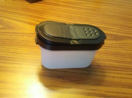 black tupperware spice container - £7.56 GBP