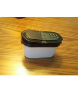 black tupperware spice container - $9.49