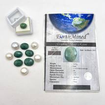 Beryl Emerald 5.3Ct Natural Loose Gemstone Certified + Lot of 10 Stones ... - £59.75 GBP