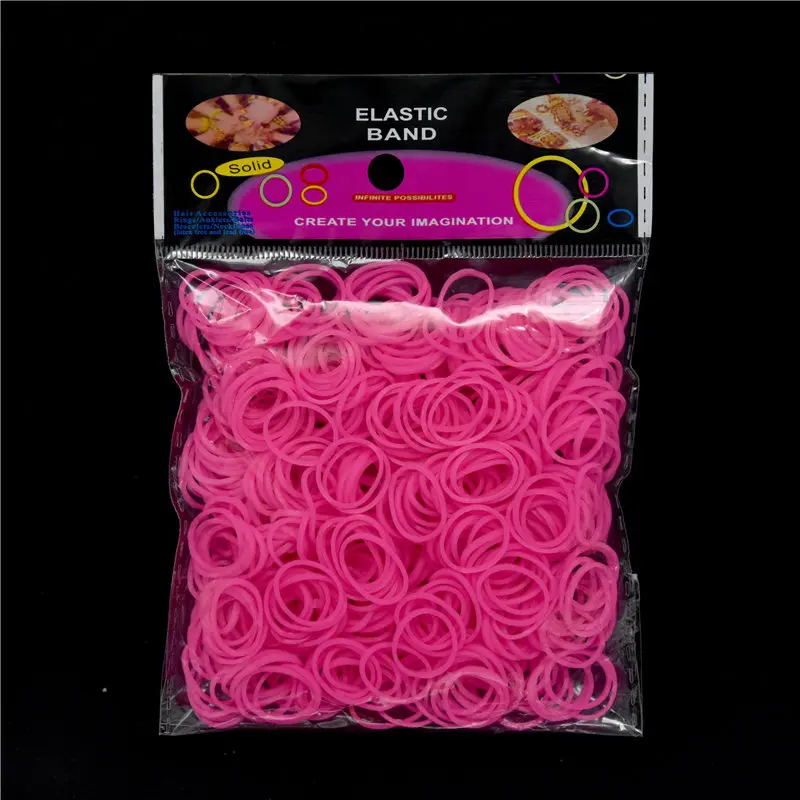 Pantone Color Western European Style Rubber Band Rainbow Knitting -600pcs - $15.06 CAD