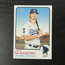 2022 Topps Heritage Baseball Zach McKinstry Base #222 Los Angeles Dodgers - £1.58 GBP