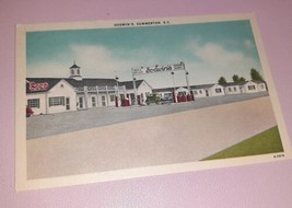 Goodwin&#39;s Motor Court Motel Restaurant Esso Gas Station Summerton, NC Po... - £4.28 GBP