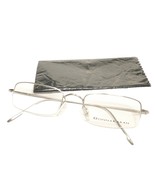 Donna Karan Silver Half Rim Eyeglass FRAMES 8238 045 49-19-135 Japan NWOT - $1,106.31 MXN
