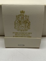 Vintage Back Strike Matchbook Parliamentary Restaurant House Of Commons gmg - $12.38