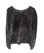 Star Wars Sweatshirt SZ XL (15-17) Women&#39;s Polyester Blackish Gray On Bl... - $45.47 CAD