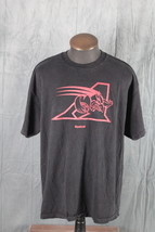 Montreal Alouettes Shirt (Retro) - Black with Red Team Logo Reebok - Men... - $45.00