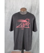 Montreal Alouettes Shirt (Retro) - Black with Red Team Logo Reebok - Men... - $843.61 MXN