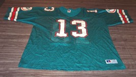 Vintage Miami Dolphins Dan Marino #13 Nfl Football Jersey Russell Athletic 52 - £271.05 GBP