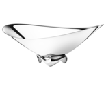 HK Henning Koppel by Georg Jensen Stainless Steel Wave Bowl Large - New - £387.66 GBP