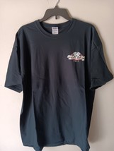 Muskegon Michigan Bike Time 2011 Black Short Sleeve Cotton T Shirt Mens XL - £14.98 GBP