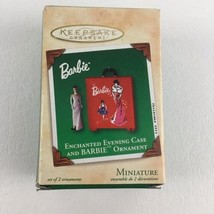 Hallmark Miniature Christmas Tree Ornament Barbie Enchanted Evening Case... - $39.55
