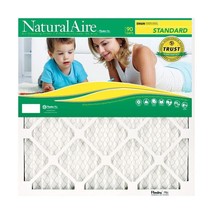 NaturalAire 20&#39;&#39; W X 25&#39;&#39; H X 1&#39;&#39; D Synthetic 8-MERV Pleated Air Filter,... - £49.85 GBP