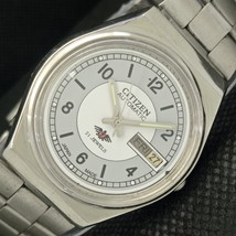 Genuine Vintage Citizen Automatic 8200 Japan Mens D/D Grey Watch 608j-a317011-6 - £20.75 GBP