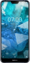 Nokia 7.1 Bleu TA-1096 64GB 4GB 12MP 5.84 &quot; Android 9 Smartphone Ouvert ... - $87.53
