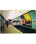 Postcard Tube Train At Seven Sisters Station London England UK - £3.12 GBP