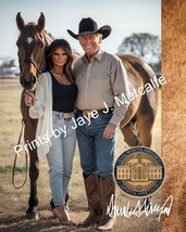 Donald Trump and Melania Trump   8X10 Art Print. - €17,17 EUR