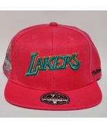 Mitchell &amp; Ness LA Lakers Anniversary Hat 7 1/2 HWC Chili Pepper Fitted ... - $23.75