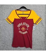 ProEdge Iowa State Cyclones T-Shirt Womens Medium Red Short Sleeve NCAA ... - $12.79