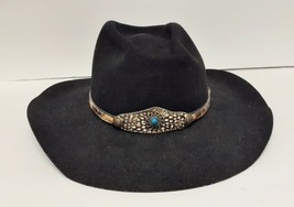 GOLDEN GATE HAT COMPANY Western Collection Snake River Wool USA Black Si... - $59.95