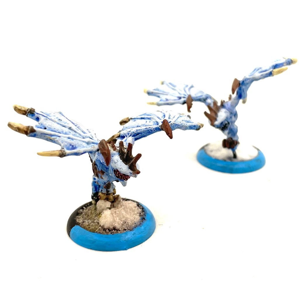 Harriers 2 Painted Miniatures Legion Light Warbeasts Spawn Hordes - $51.99