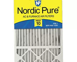 Nordic Pure 16 x 25 x 5 FPR 7 Pleated MERV 10 Furnaice Air Filters - £29.99 GBP